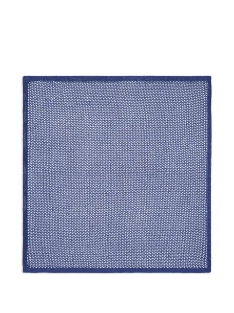 Zegna open-knit pocket square