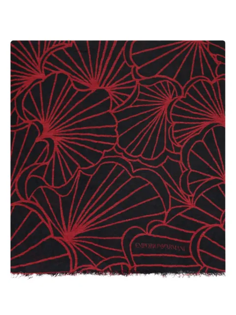 Emporio Armani printed scarf