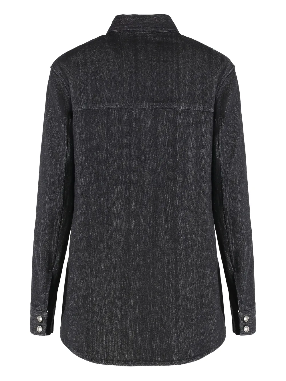 Moorer double-pocket denim shirt - Blauw