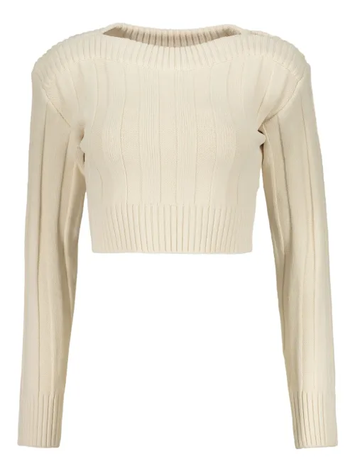 Pull en maille nervuré - Low Classic - Modalova