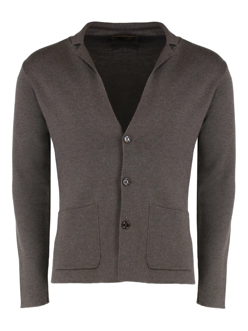 Moorer Levico-CWH button patch-pocket cardigan | Brown | Image 1