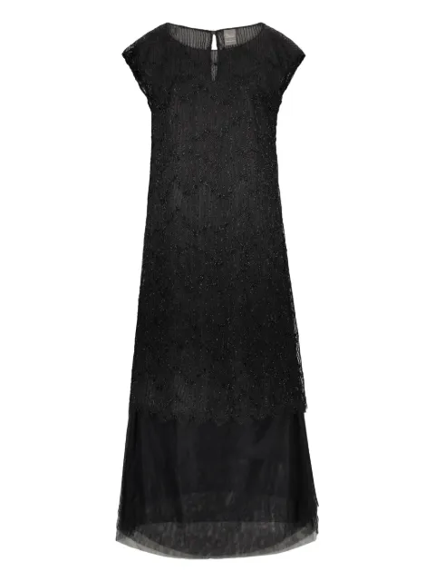 Lorena Antoniazzi lace-panel midi dress
