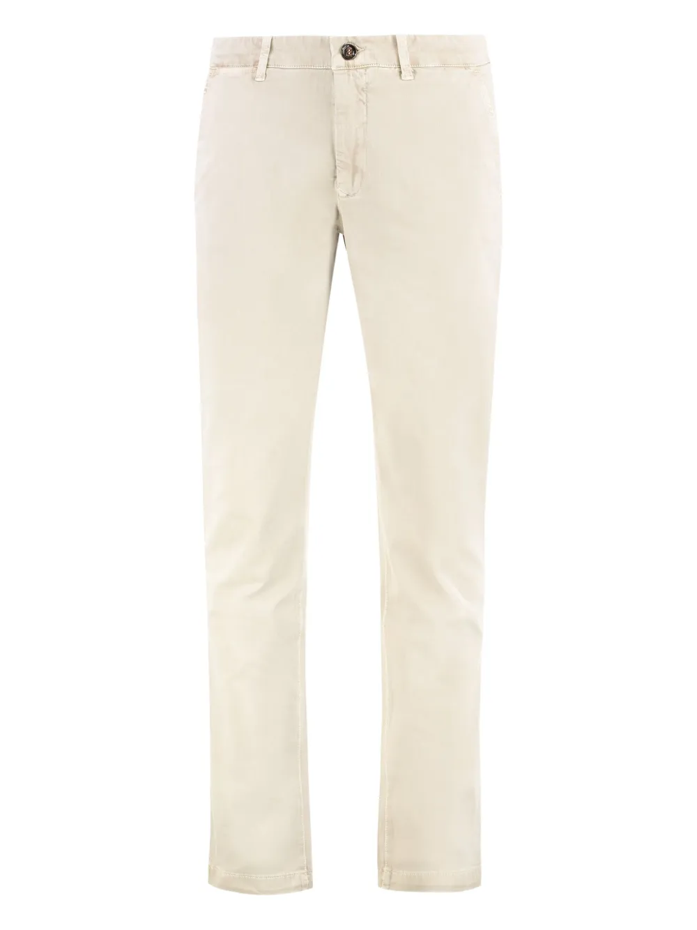 Moorer button-fastening trousers | Neutrals | Image 1