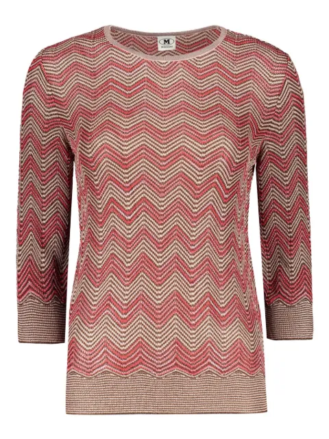 Missoni top entretejido en zigzag