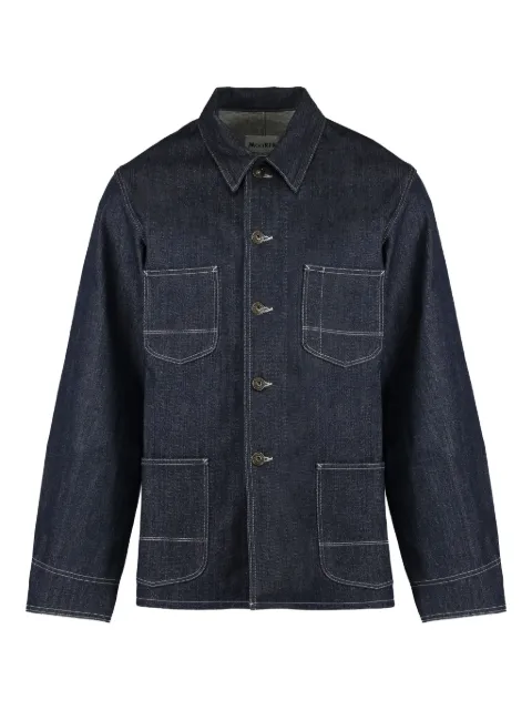 Moorer four-pocket cotton shirt