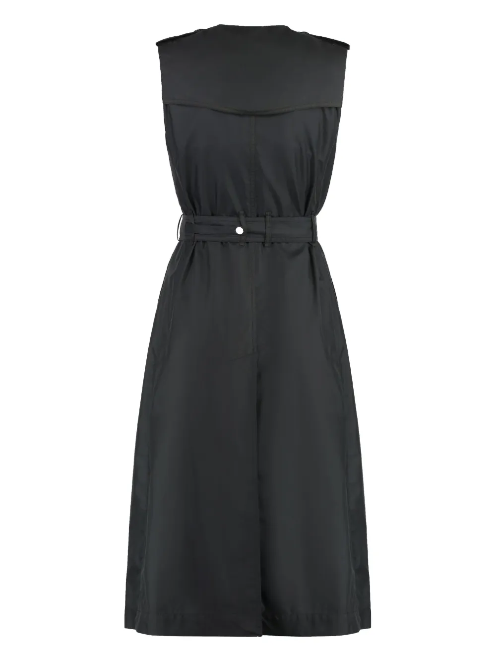 Moorer Trenchcoat met ceintuur Zwart
