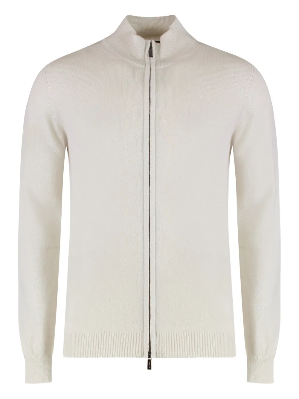 Moorer Benson-WSK zip-up cardigan - Toni neutri