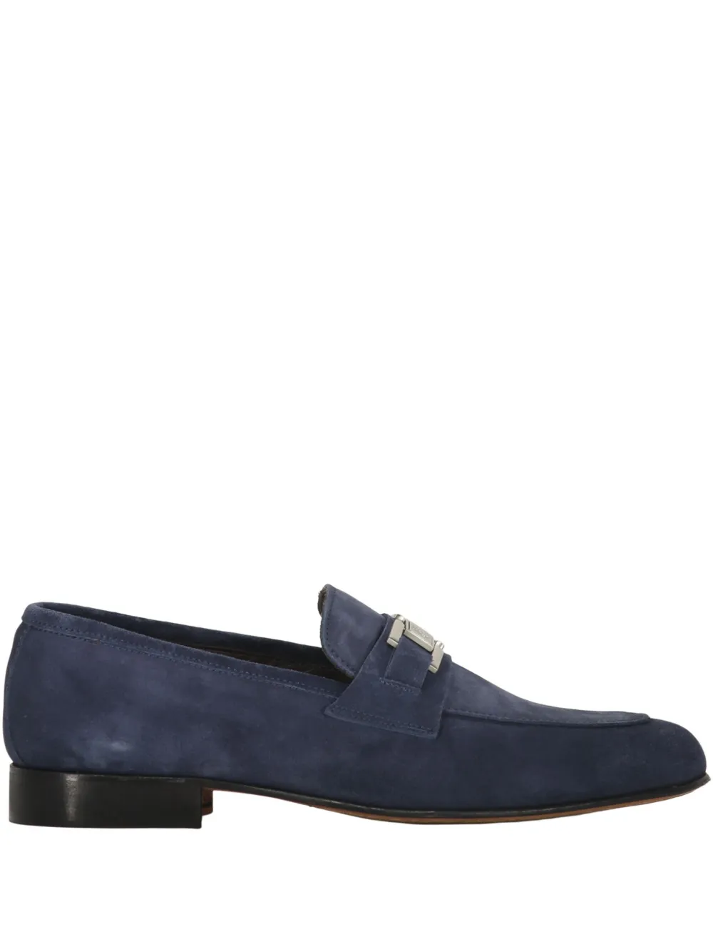 Bruno Magli leather loafers Blue