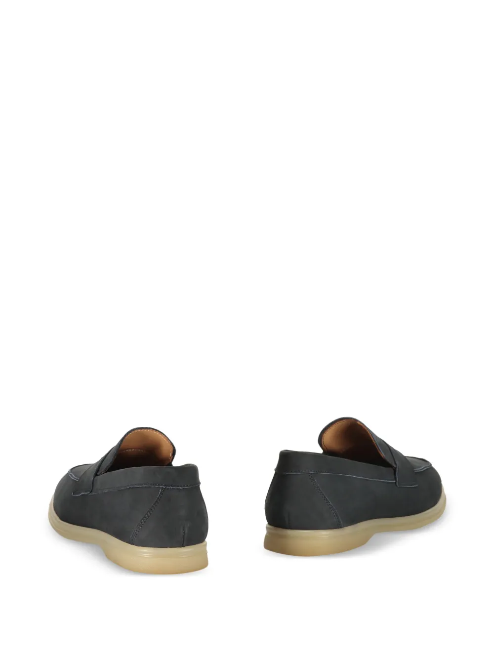 Bruno Magli leather loafers Blue