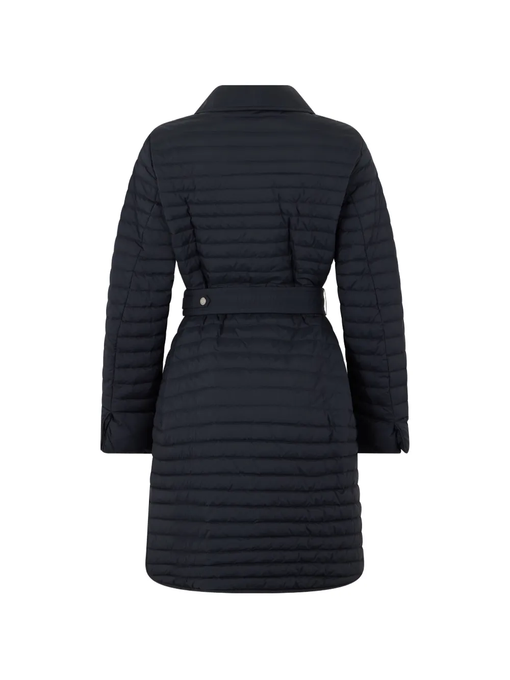  Moorer Belted Down Jacket - Blue 