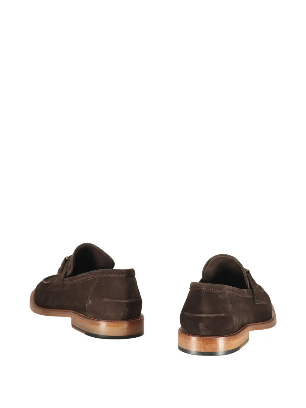 Bruno Magli leather loafers Brown