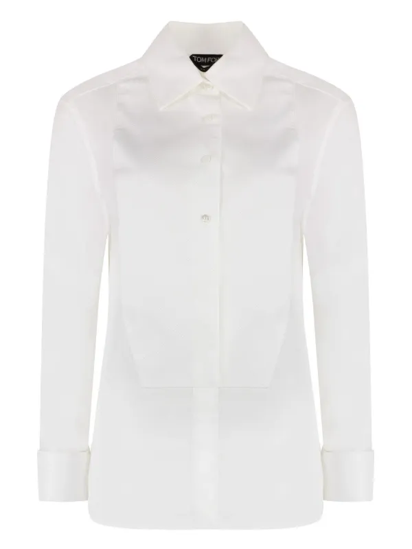 tom ford dress shirts Tom Ford - Navy Blue Striped Dress Shirt