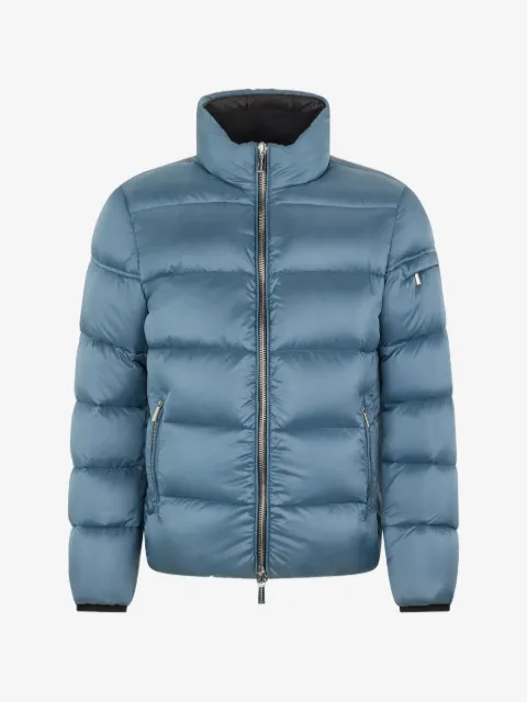 Moorer funnel-neck padded jacket