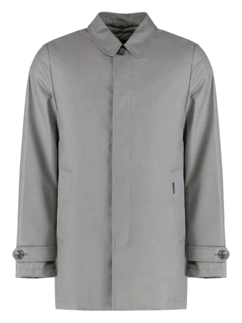 Moorer buttoned welt-pocket jacket
