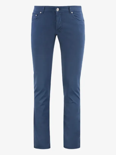 Moorer five-pocket trousers