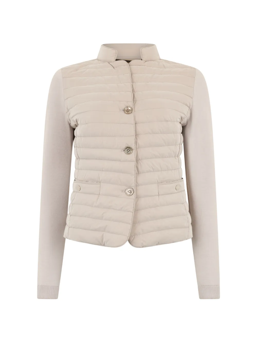 Moorer quilted jacket - Nude