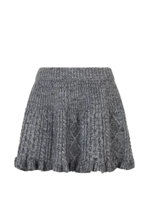 RED Valentino — ruffled midi skirt