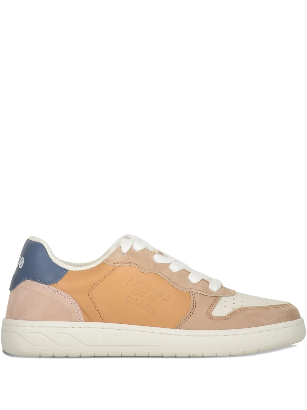 ACBC panelled sneakers Beige
