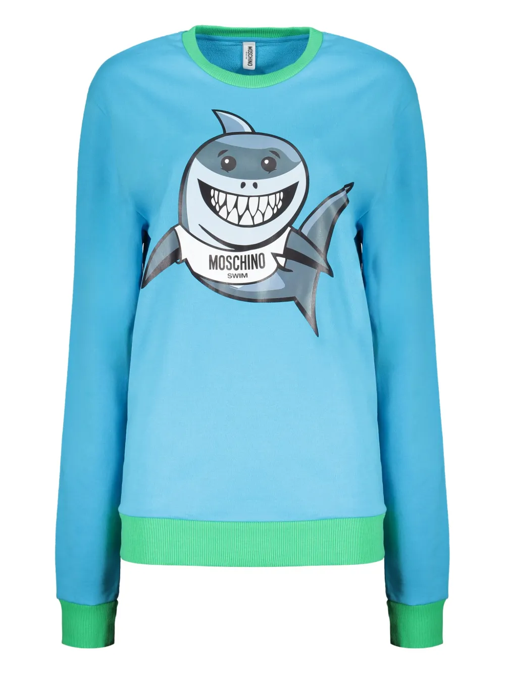 Moschino Sweater van katoen Blauw