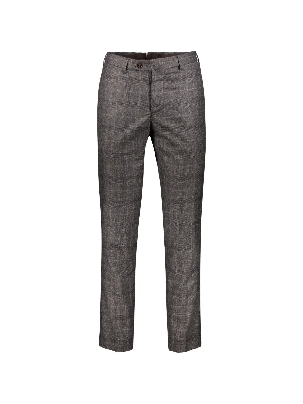 Moorer Checked Pattern Trousers In Multi