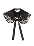 Comme Des Garçons Comme Des Garçons embellished satin collar - Black