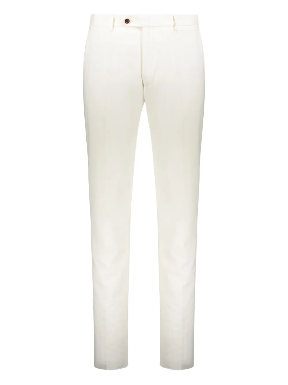 Moorer button-fastening trousers | Neutrals | Image 1