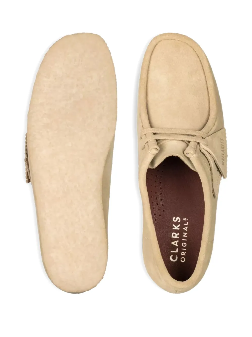 Clarks Originals Wallabee Maple Suede loafers - Beige