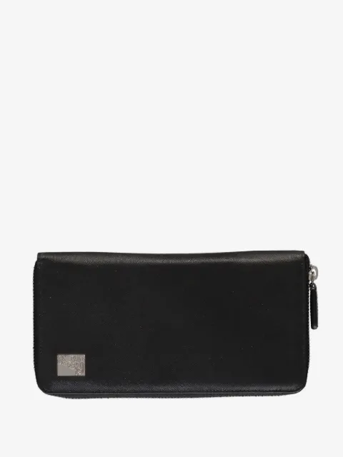 Versace leather long wallet