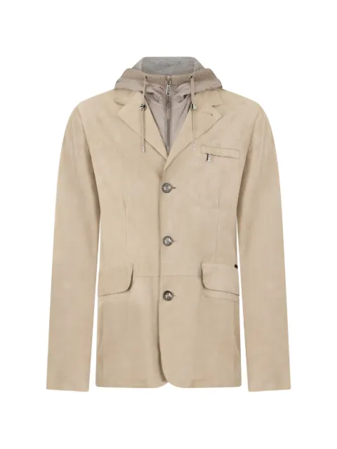 Moorer hooded jacket