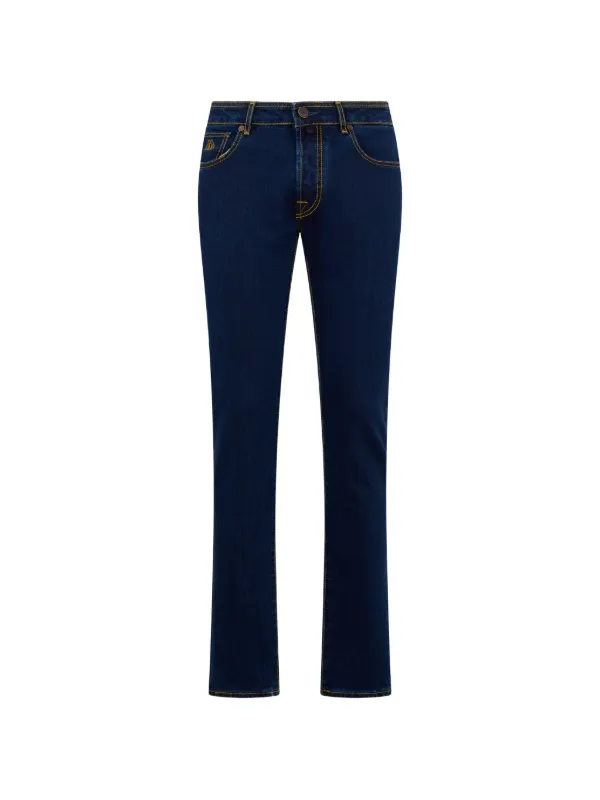 Moorer Five-pockets Jeans in Blue