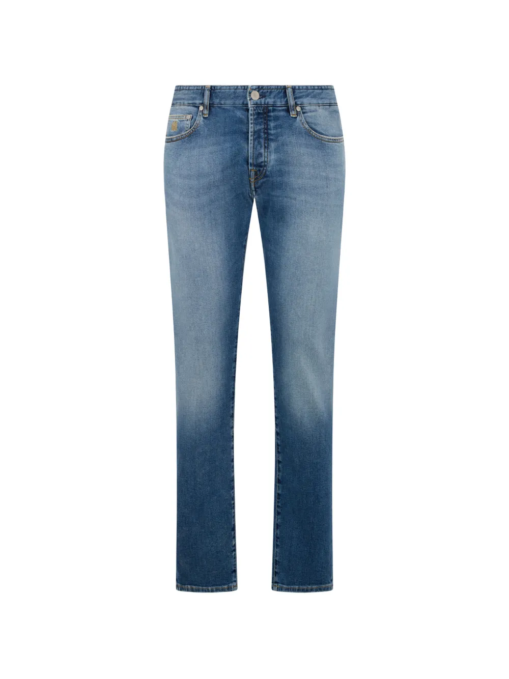 Moorer five-pocket jeans - Blu