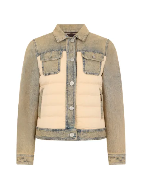 Moorer Petunia quilted-panel jacket