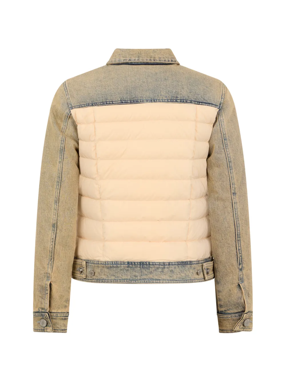  Moorer Petunia Quilted-panel Jacket - Neutrals 