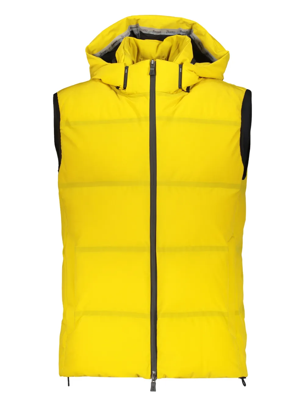 Herno hooded down gilet | jaune | Image 1