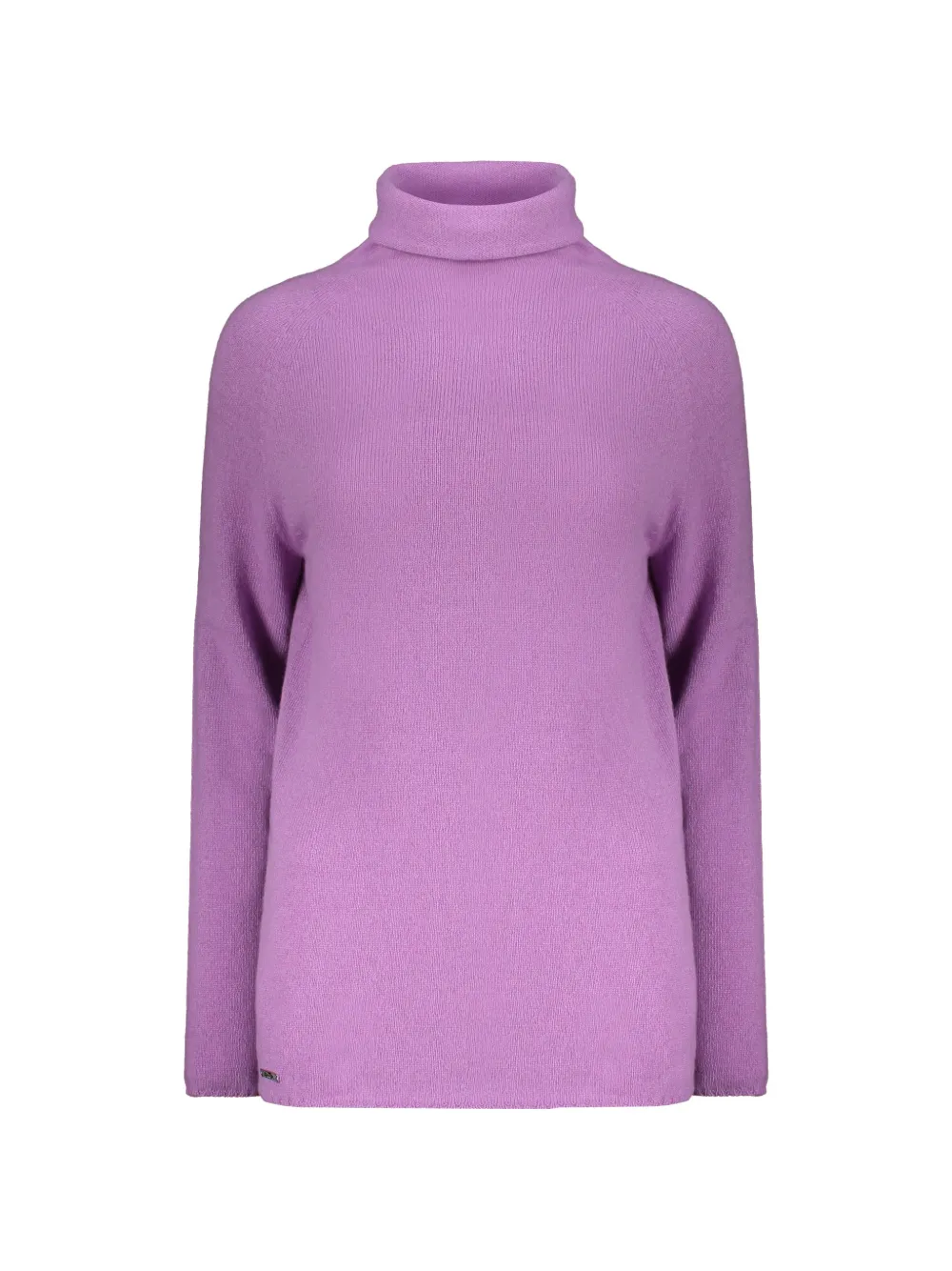 Moorer Roll-neck Raglan-sleeve Sweater In Purple