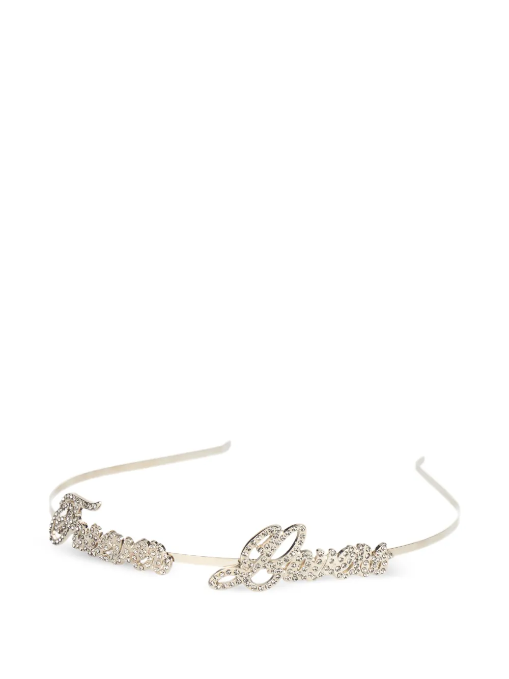 RED(V) embellishment headband - Argento