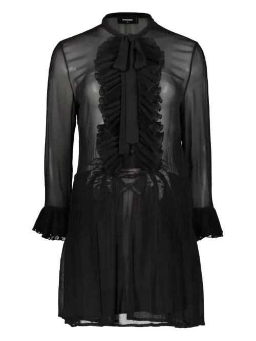 Robe courte à volants - DSQUARED2 - Modalova