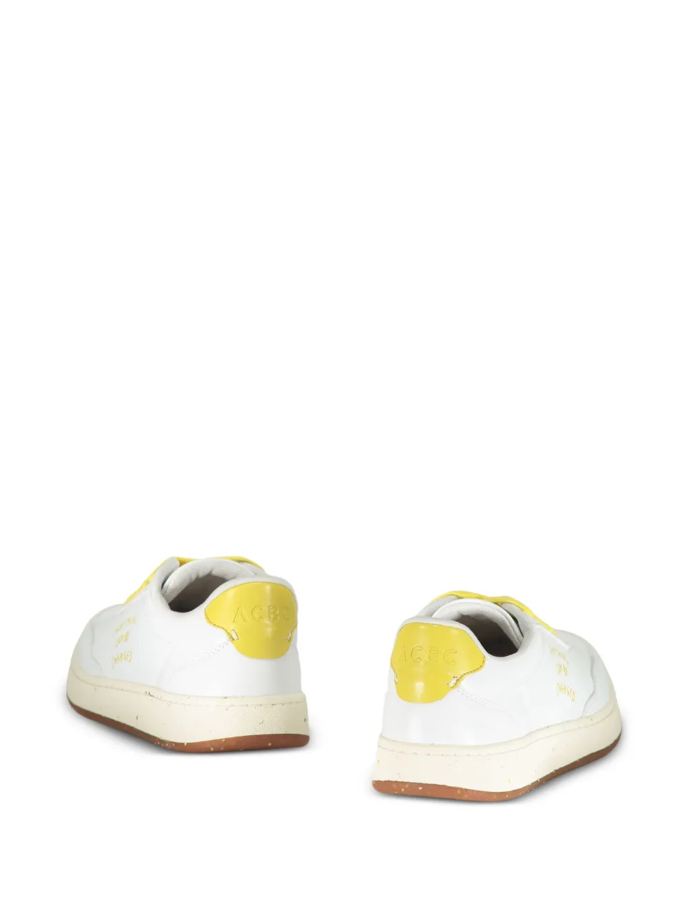 ACBC Evergreen sneakers met lettering Wit