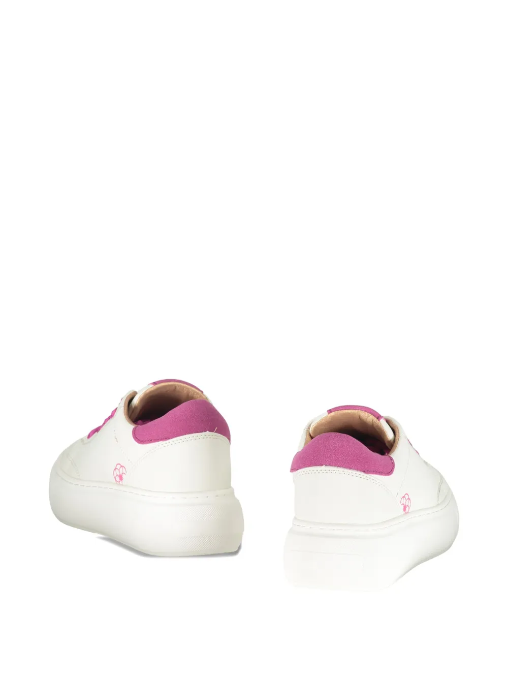 ACBC Sneakers met bloemdetail Wit