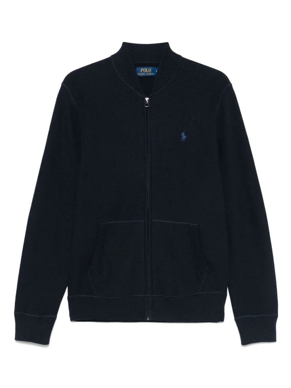 Polo Ralph Lauren ジップアップ カーディガン - ブルー Polo Ralph Lauren ジップアップ カーディガン - ブルー