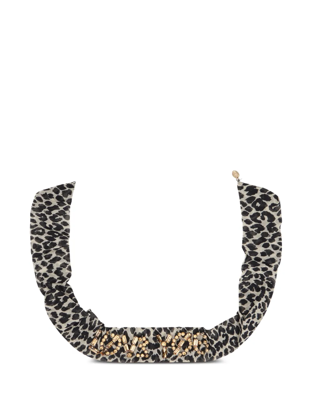 RED(V) animal-print embellished headband - Toni neutri