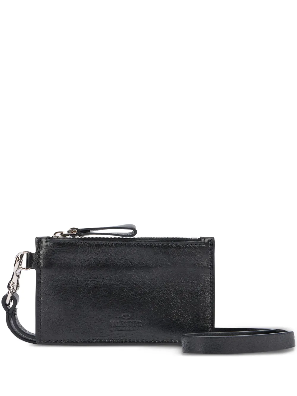 Valentino Garavani Pasjeshouder met logo-reliëf Zwart