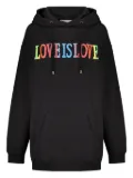 Alberta Ferretti cotton hoodie - Black