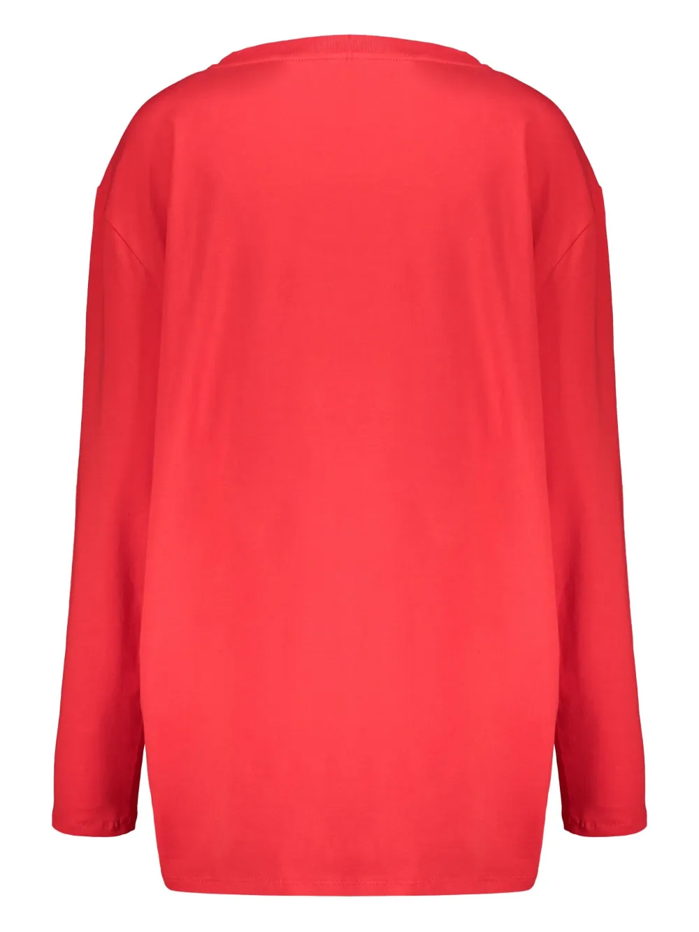 Moschino Katoenen T-shirt Rood