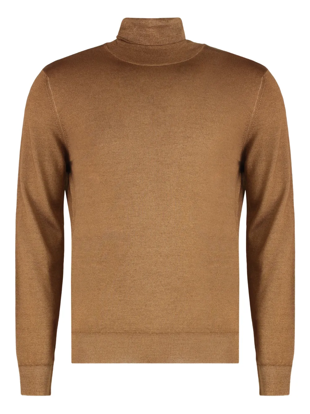 Moorer Todi-XW roll-neck sweater - Marrone