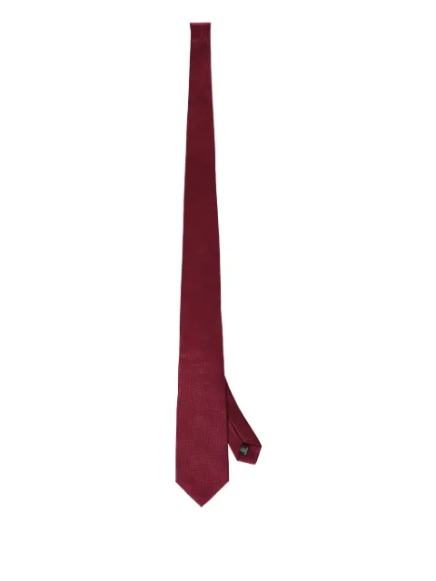 Corneliani jacquard silk tie