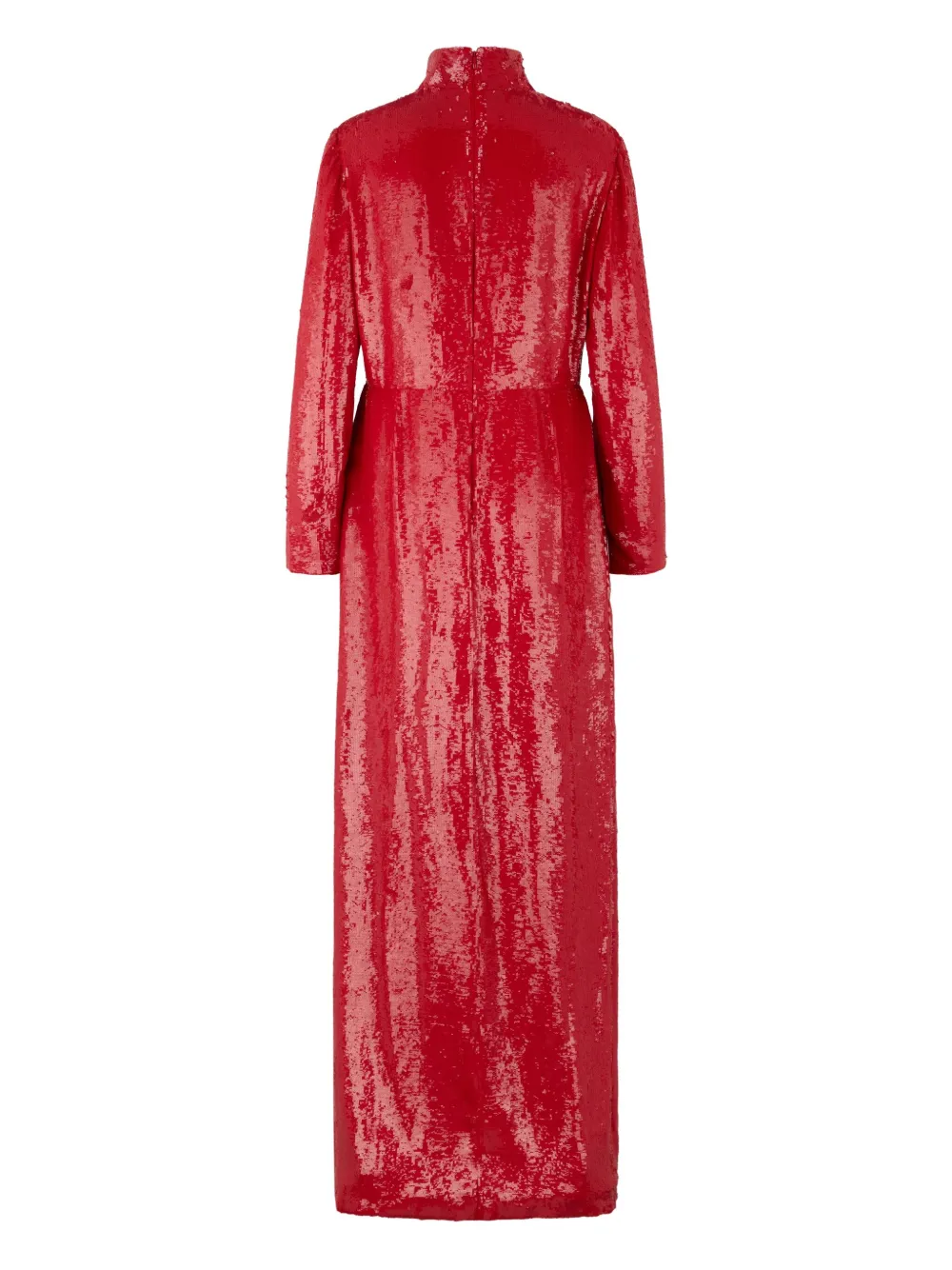 Valentino Garavani sequin slit maxi dress - Rood