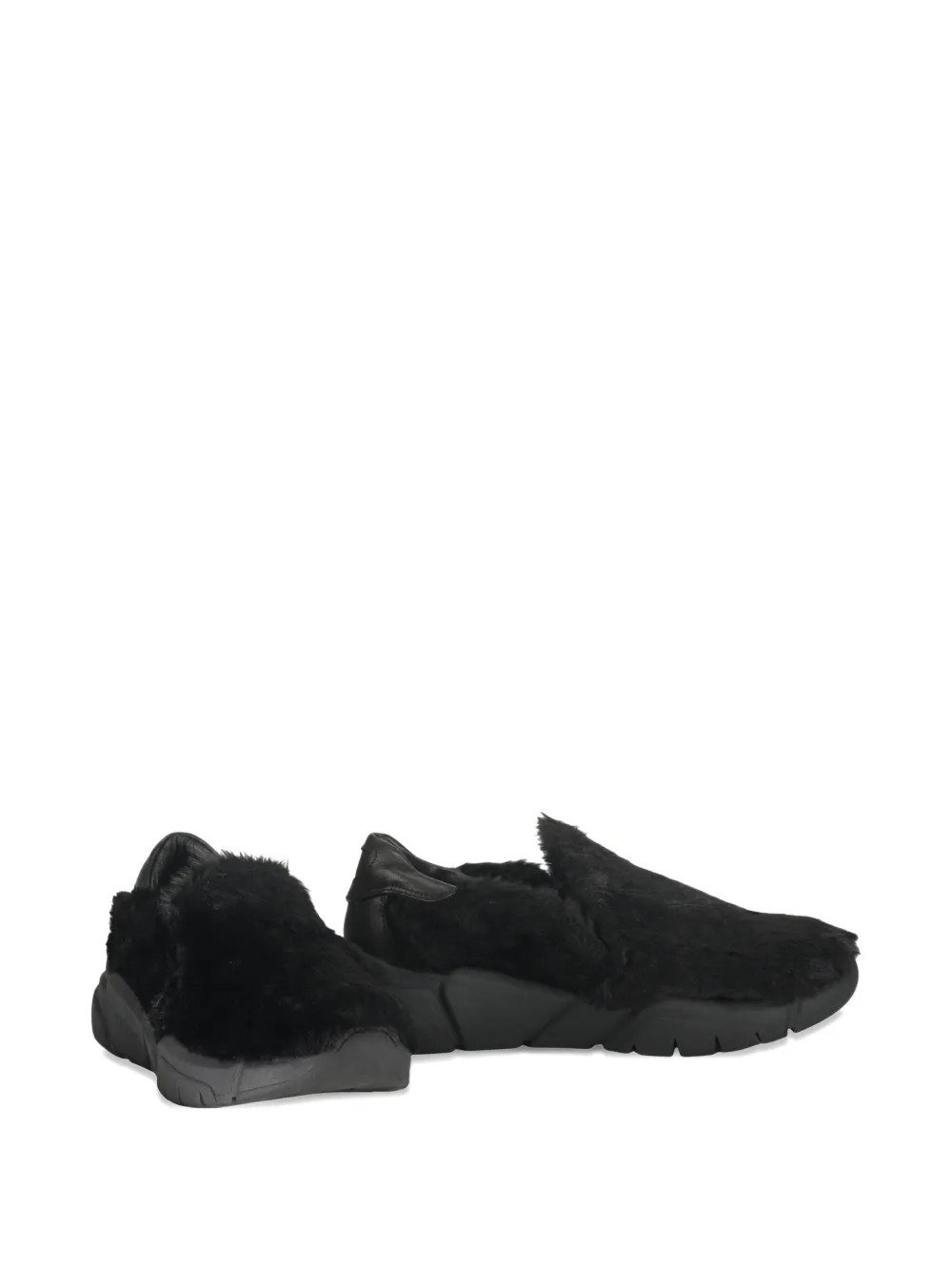 Moschino faux-fur sneakers | Slip-Ons | Image 2
