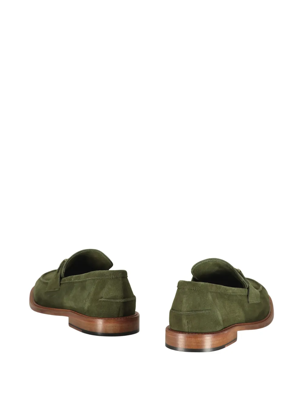 Bruno Magli leather loafers Green