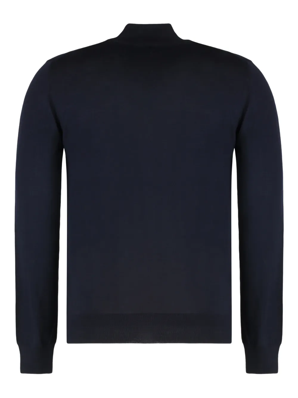 Moorer Casoni zip-up cardigan - Blauw